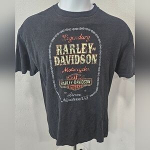 Harley Davidson Lubbock TX. graphic t-shirt men's XL